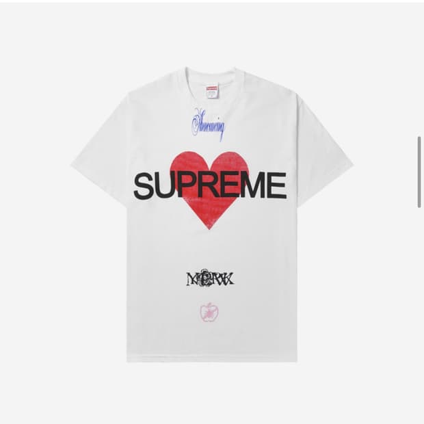 슈프림 어나운싱 티셔츠 