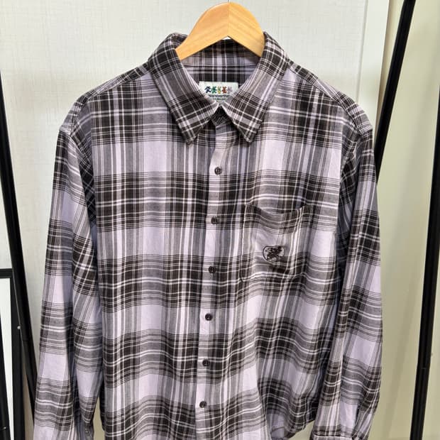 디스이즈네버댓 gd plaid shirt