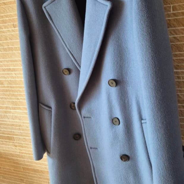 엔더슨벨 김우빈 스카이블루 코트 M사이즈