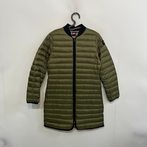 블랙야크 여성 구스다운 롱패딩 90