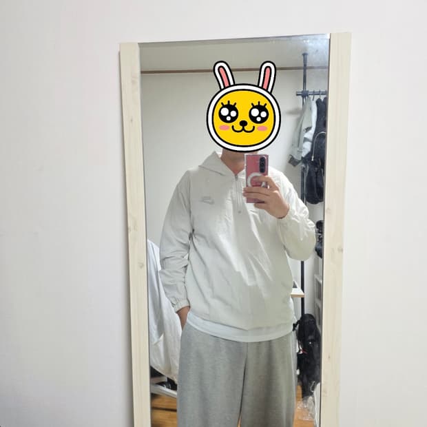 나이키 하프 집업 바람막이