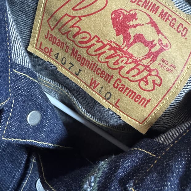 페로우즈 2세대 데님 자켓 PHERROW'S 407J-SW Denim J