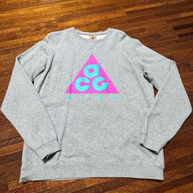 acg 백포켓 맨투맨 AR8796-063 