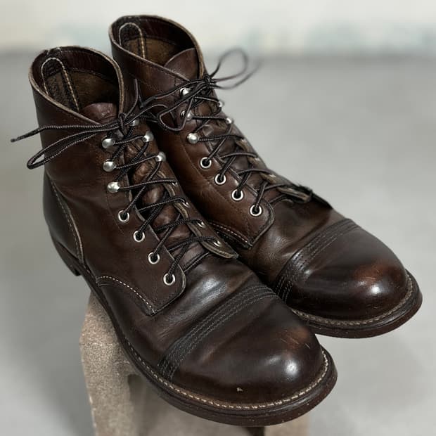 OG USA Made 레드윙 8111 아이언레인저 하드에이징