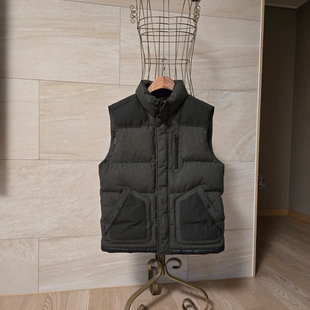 [m] 아이더 남성 덕다운 패딩 조끼