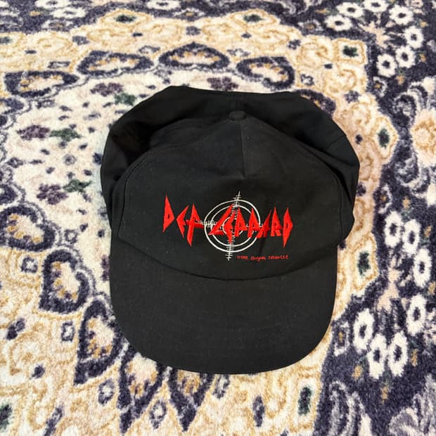 90‘s Def Leppard vintage cap