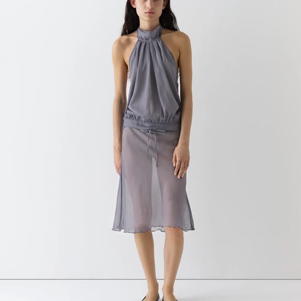 [XS,S,M]기마구아스 Bahia 시어 스커트/그레이