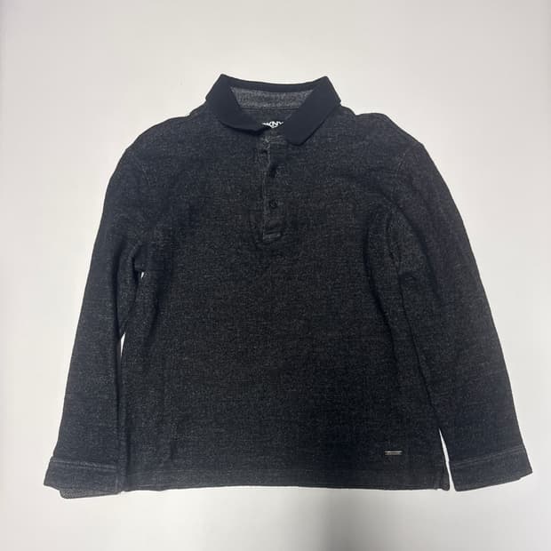 여성 DKNY 디케이엔와이 긴팔 카라 니트 M 블랙