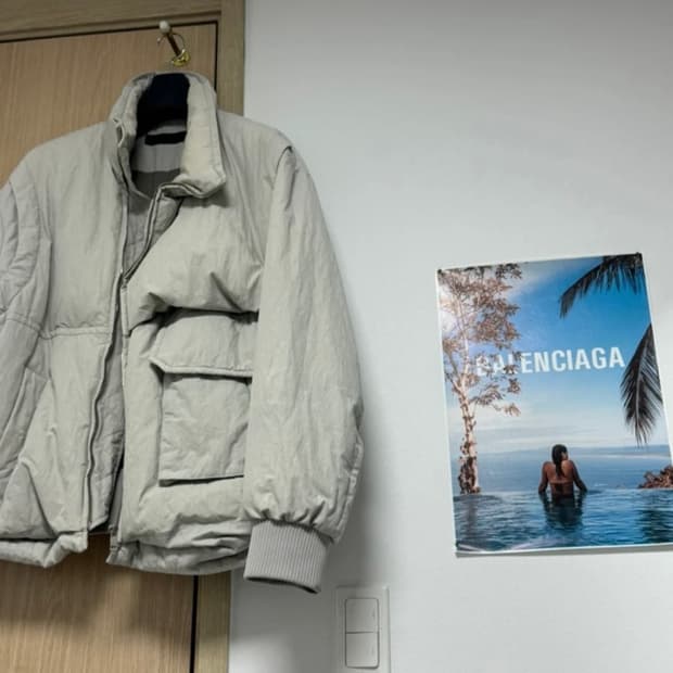 시스템 옴므 언밸런스 구스 다운 패딩