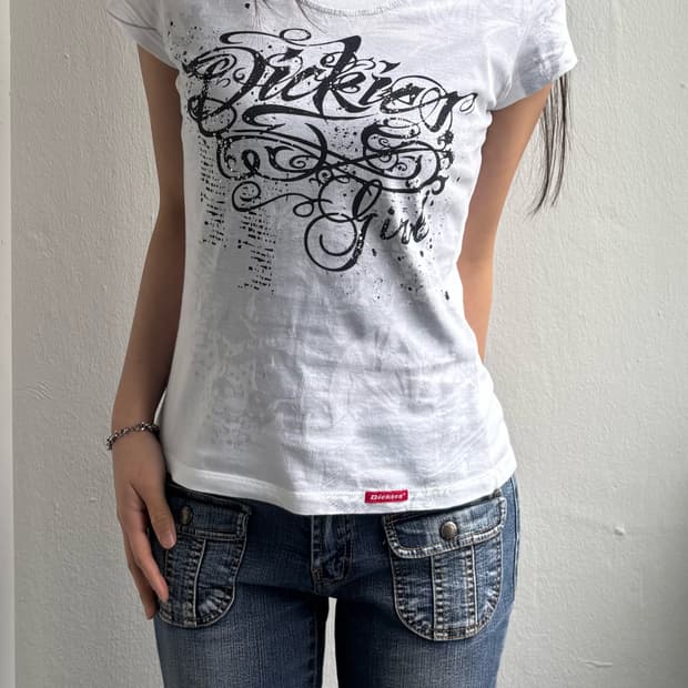 Dickies White Graphic T-Shirt