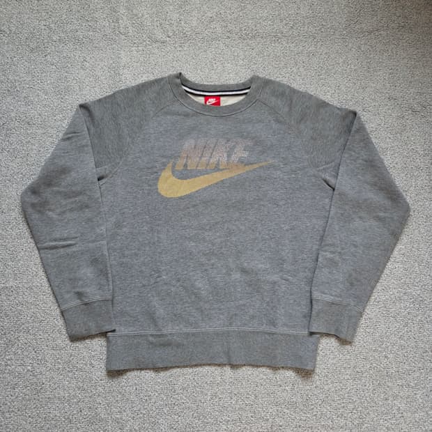 Nike 나이키 그레이 레글런 맨투맨 M-L(95-100)