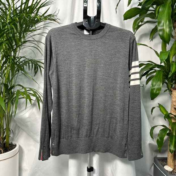 톰브라운 니트 그레이 4사이즈