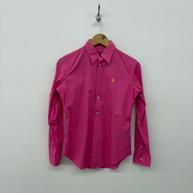 폴로 랄프로렌 핑크 셔츠 긴팔 여s