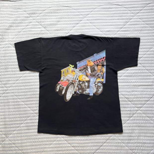 90s 빈티지 카멜 프로모 반팔 티셔츠