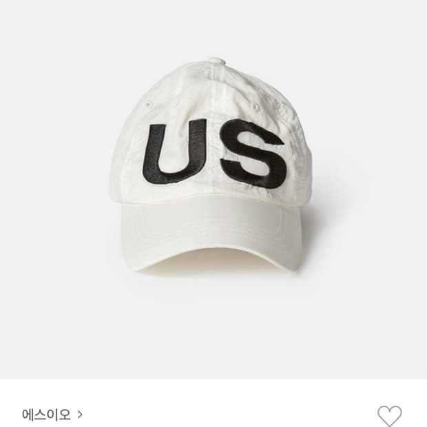 에스이오 US캡 white