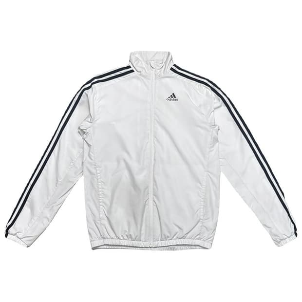 ADIDAS  CLIMASTORM 바람막이 화이트 S