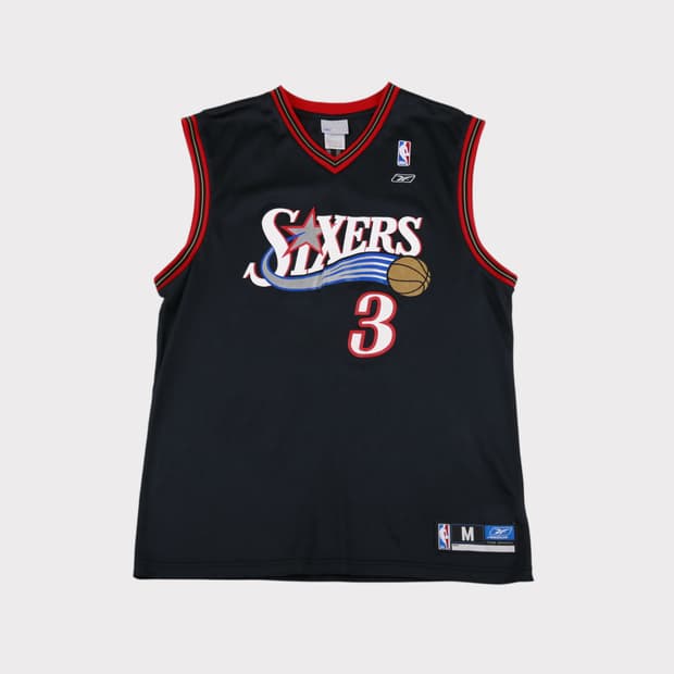 [M] 리복 NBA 필라델피아 식서스 아이버슨 스윙맨 져지