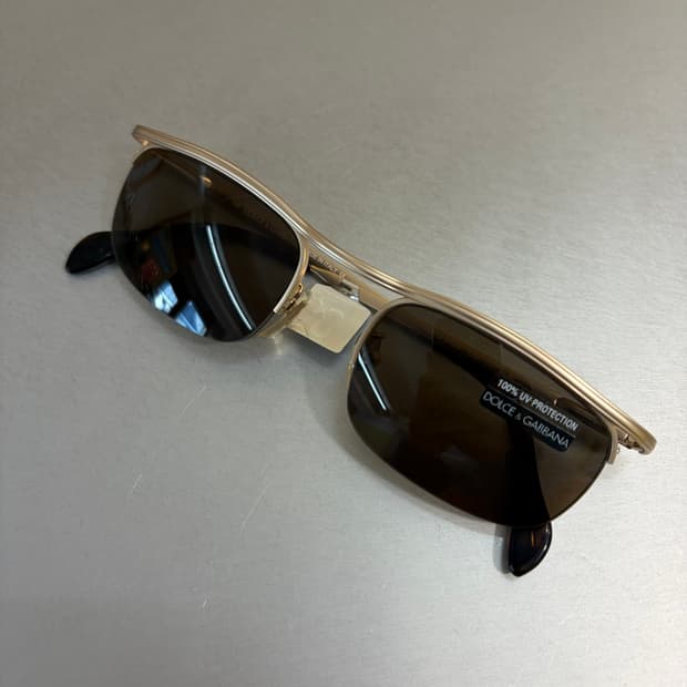 돌체앤가바나(D&G) 금장 스퀘어 선글라스 (DG 2185)