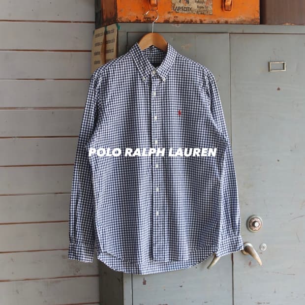 (착용컷) 폴로 랄프로렌 체크 셔츠 (남성용 100)