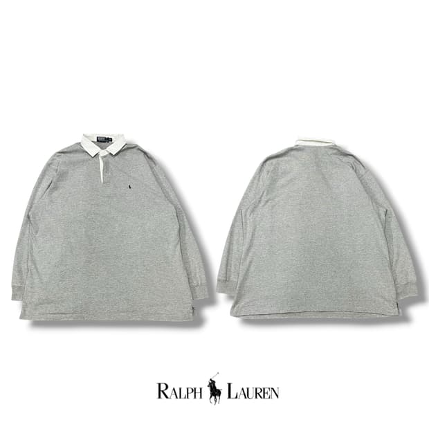 폴로 랄프로렌 그레이 럭비티 s08534