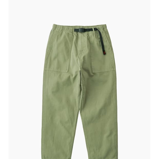 루즈테이퍼드 팬츠 ( faded olive)