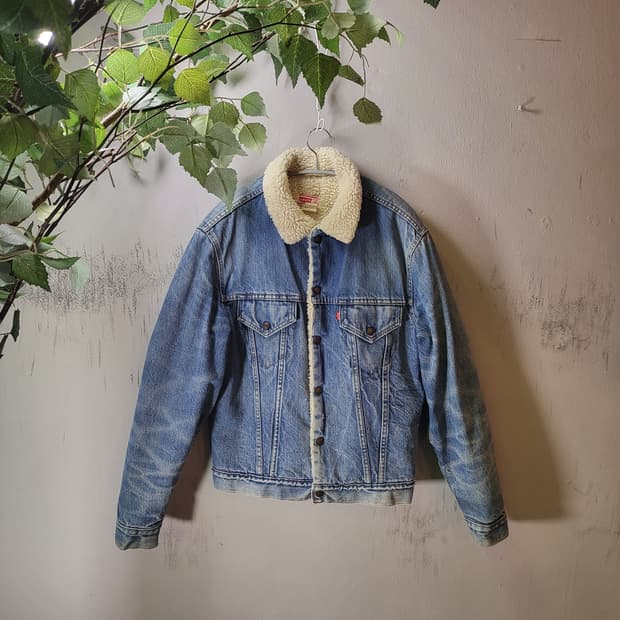80s 리바이스 데님 자켓 (42) made in USA 
