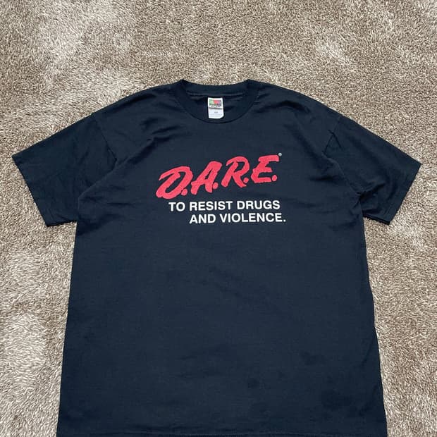 90s 빈티지 데어 티셔츠 dare tee
