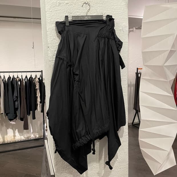 요지야마모토 Y-3 아방가르드 랩 스커트