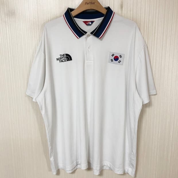 노스페이스국대 국대KOREA 국대선수실착 폴로티셔츠 5XL(125)