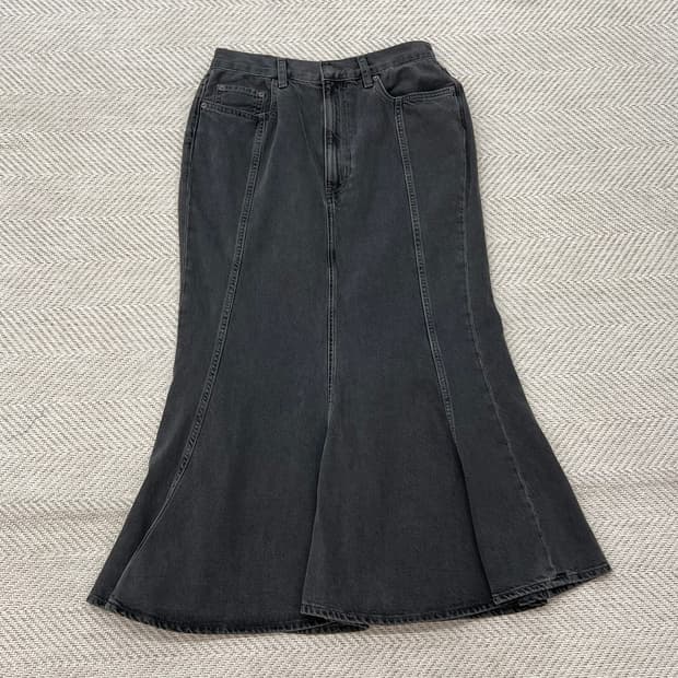 코스 머메이드 데님 스커트 r3184