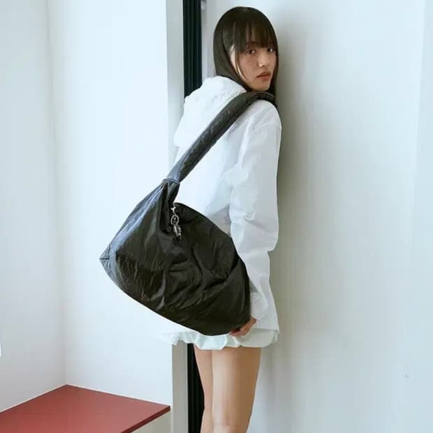 무음 퍼프업 빅백(패딩백)