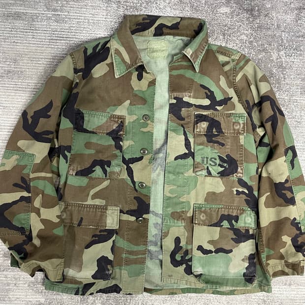 80s US ARMY BDU USMC 스텐실