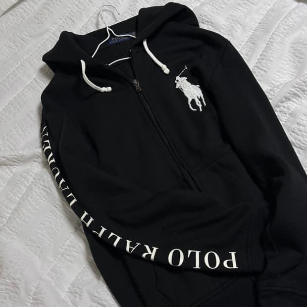 폴로 빅포니 후드집업