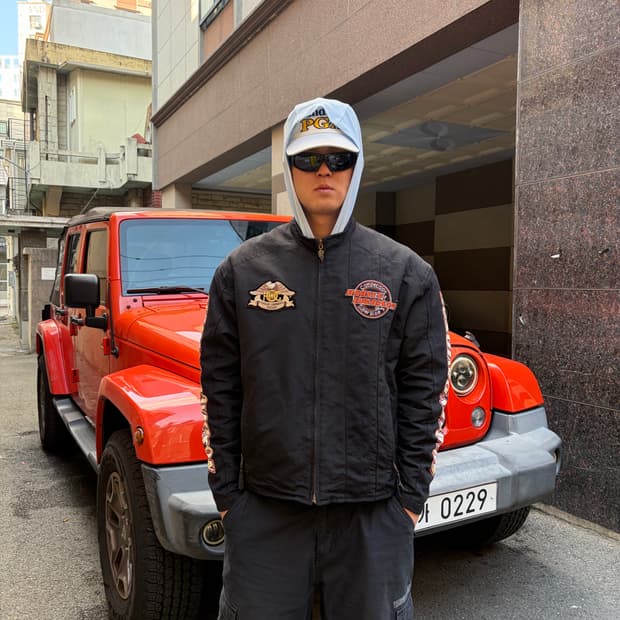 Harley Davidson logo motorcycle jacket