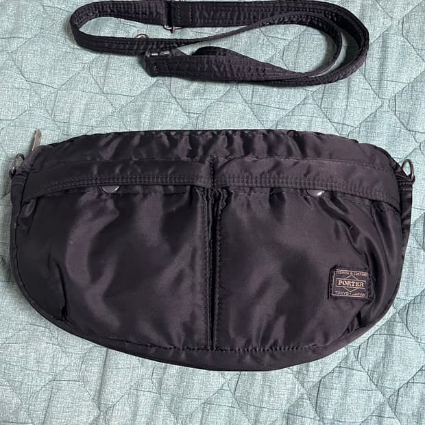Porter 요시다 포터 포터 탱커 반달숄더백 블랙