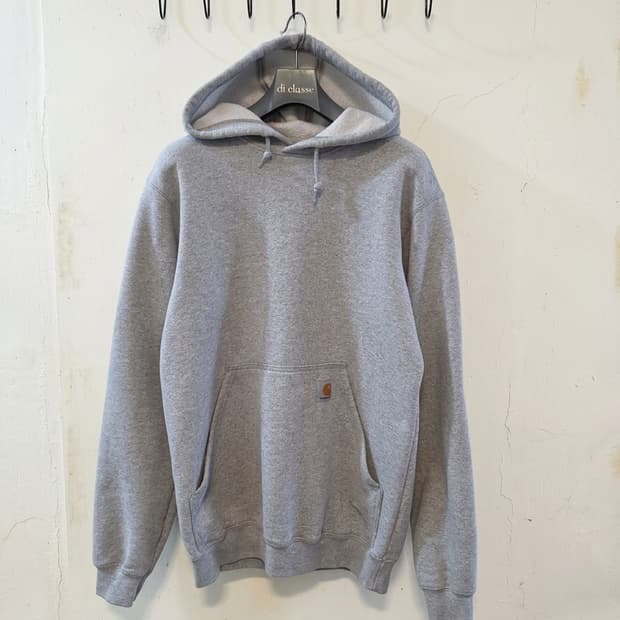 칼하트 그레이 오리지날핏 후드티 S