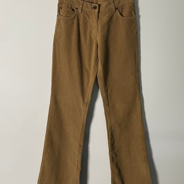 미우미우 우먼스 코듀로이 플레어진(onp.01)  