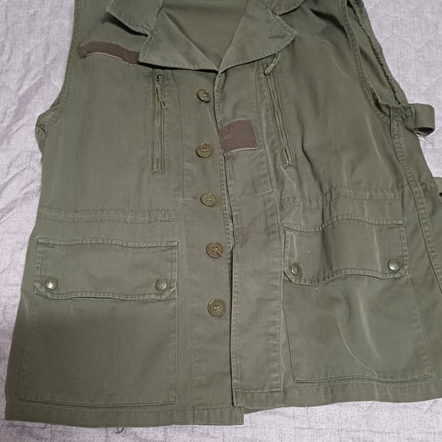 오리지널 프랑스군 민소매 조끼