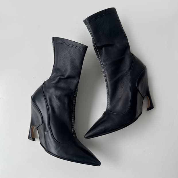 디올 라프시몬스 웨지 부츠