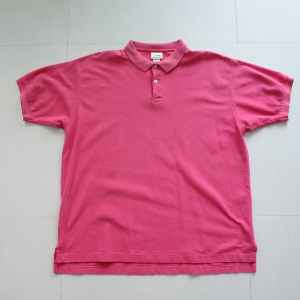 엘엘빈 90s made in usa 더블L 피케 카라티 XL