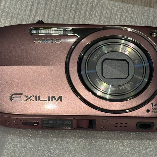 카시오 엑슬림 z2300 핑크 풀박스