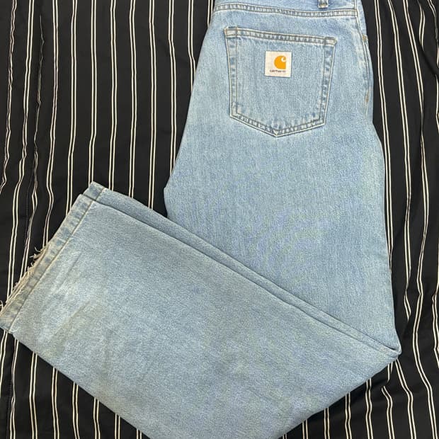 칼하트윕 랜든 팬츠 블루 30