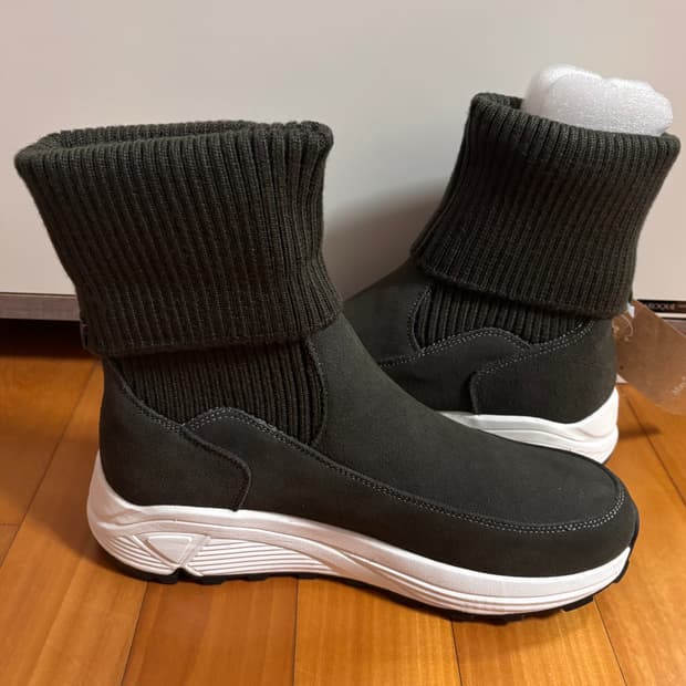 (택포) 새상품_니트부츠