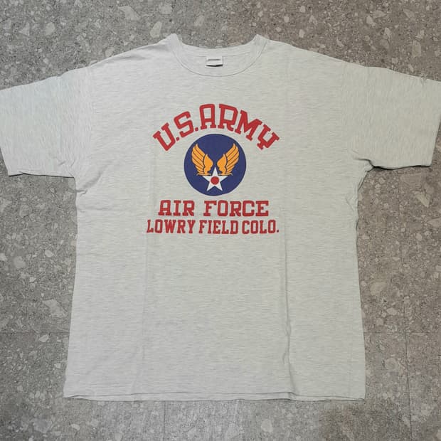 💥아웃스탠딩 에어포스 에쉬그레이 반팔 (L)  