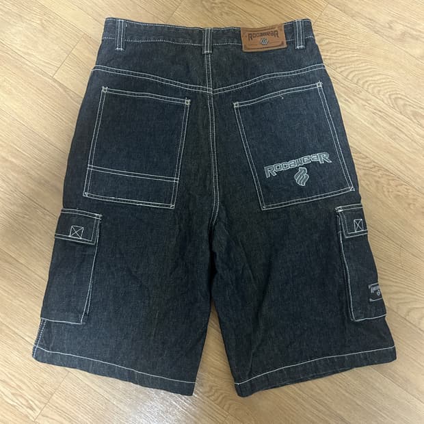 [34] 로카웨어 데님 카고 버뮤다 반바지 쇼츠 Rocawear
