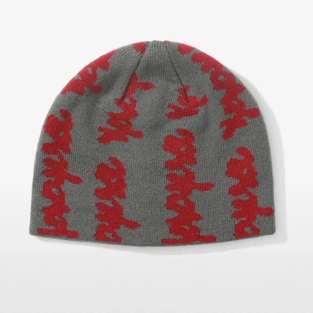 예스아이씨 비니 Doodled Jacquard Beanie