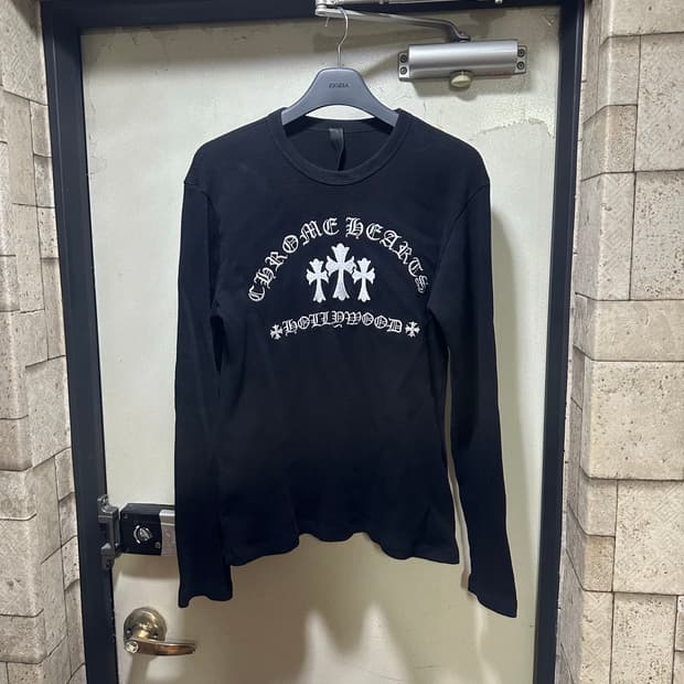 크롬하츠 세메터리 트리플 크로스 와플 니트