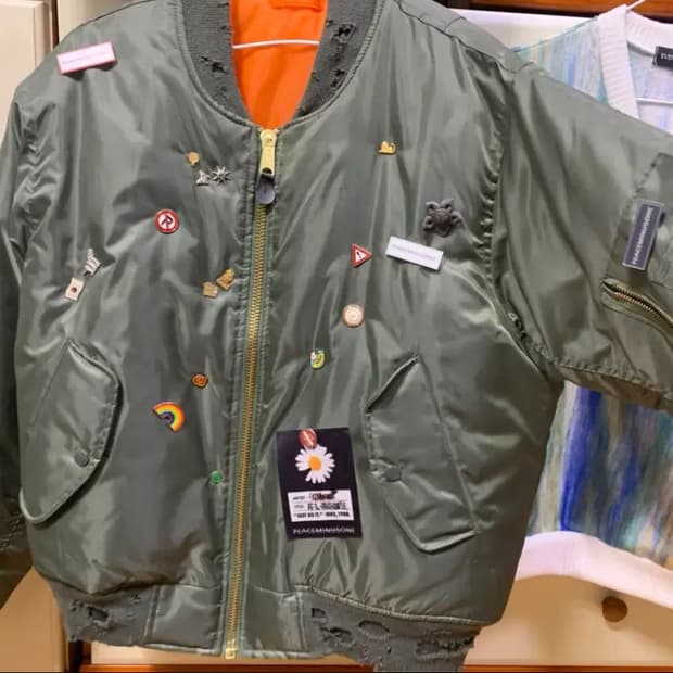 로스코 항공점퍼 팝니다 (지디 커스텀 버젼)