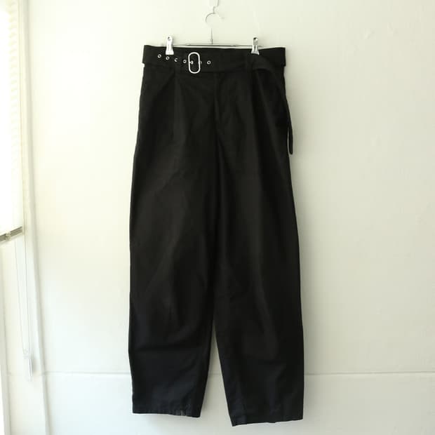 질샌더 블랙 트라우저 