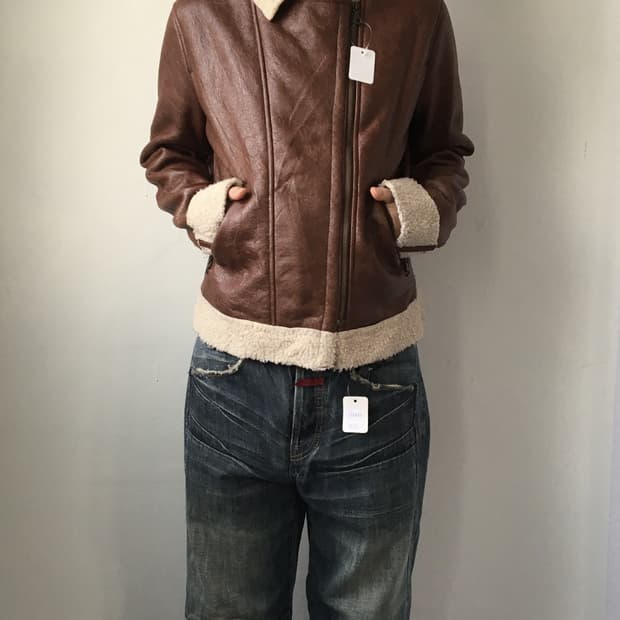 fake leather mustang